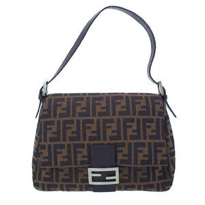 FENDI Zucca Mamma Bucket Semi Shoulder Bag